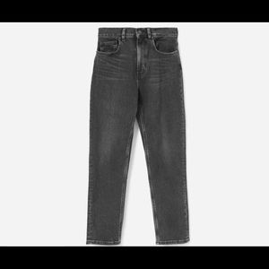 Everlane The Cheeky Straight Jean - washed black
